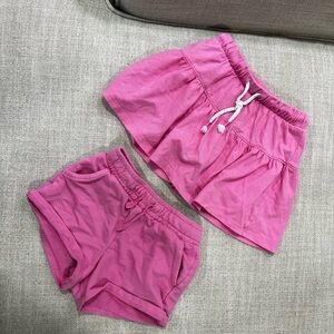 Cat & Jack Pink Athletic Shorts for Toddler Girls